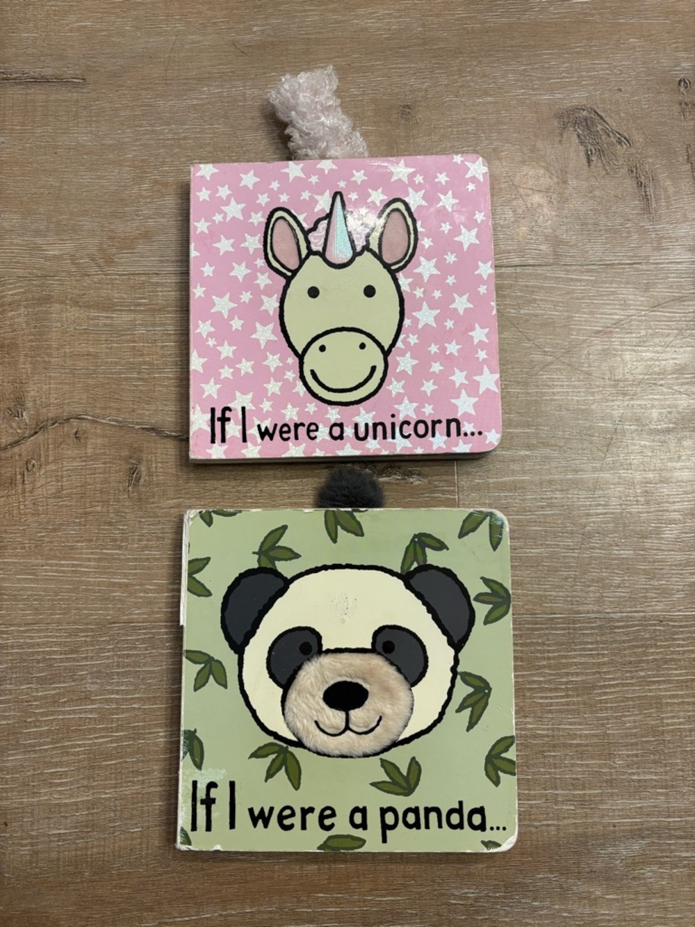 Jellycat - If I Were A Unicorn & Panda book set